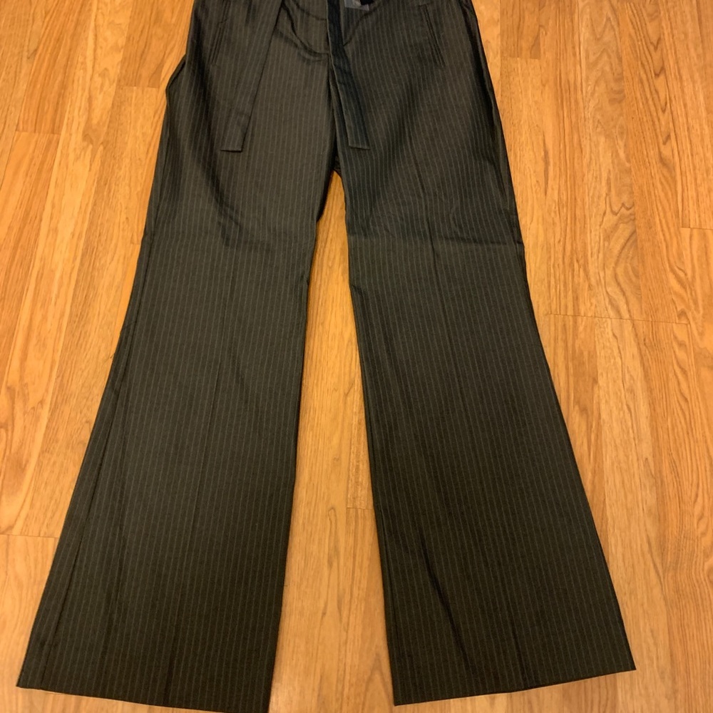 NWT size 10, the limited, pinstripe pant, tie belt